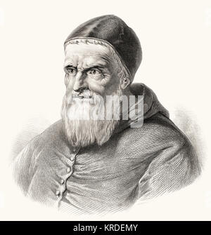 Il papa Giulio II, 1443 - 21 febbraio 1513, Papa dal 1 Novembre 1503 fino alla sua morte Foto Stock