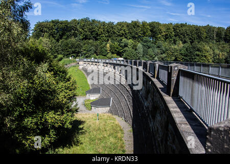 Lingese diga in Bergisches Land Foto Stock