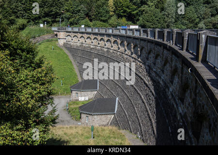 Lingese diga in Bergisches Land Foto Stock