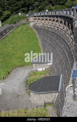 Lingese diga in Bergisches Land Foto Stock