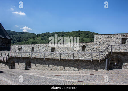 Burg Altena Märkischen im Kreis Foto Stock