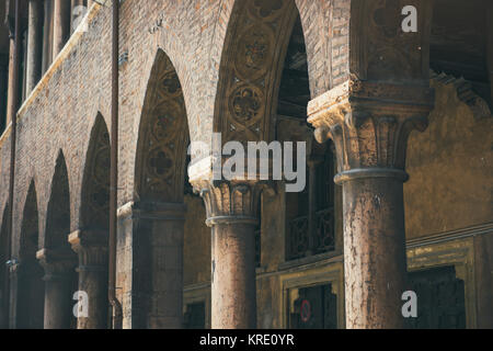 Colonne veneziano Foto Stock