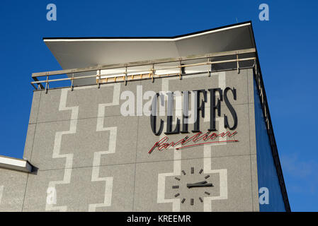 Cliffs Pavilion Westcliff on Sea, Southend on Sea, Essex. Di proprietà del Southend Borough Council e gestito da HQ Theatres and Hospitality Foto Stock