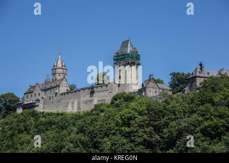 Burg Altena Märkischen im Kreis Foto Stock