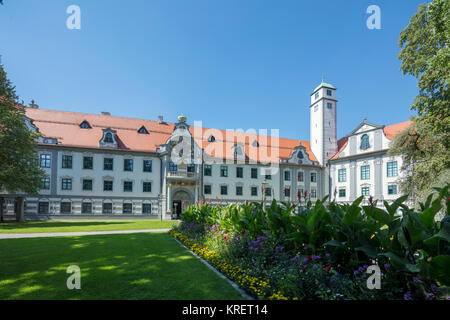 Il vecchio principe-vescovo della residenza nel centro storico della città di Augusta, Baviera, Germania Foto Stock