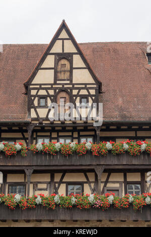 Alte Hofhaltung, vecchio cortile, Museo Storico della città di Bamberg, Baviera, Germania Foto Stock