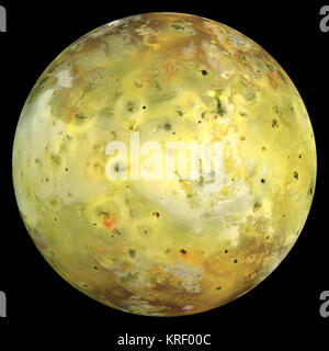 Io (luna di Giove) PIA02308 Foto Stock