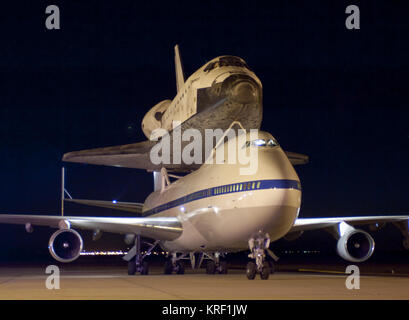 Modificato Boeing 747 con scoperta Foto Stock