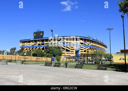 Alberto J. Armando stadium, La Boca, Buenos Aires. Foto Stock