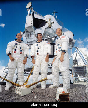 L'Apollo 12 primo equipaggio - GPN-2000-001165 Foto Stock
