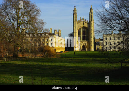 Cappella del King's College di Cambridge Foto Stock