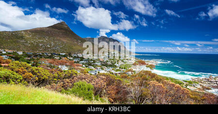 Cape Town paesaggio panoramico Foto Stock