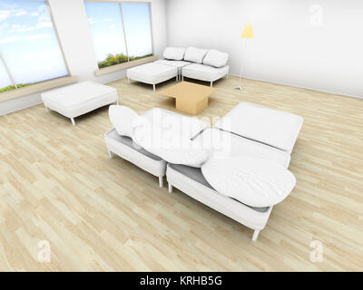 3D reso illustrazione. Foto Stock