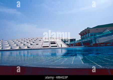 Bibliotheca di Alessandria, Egitto Foto Stock