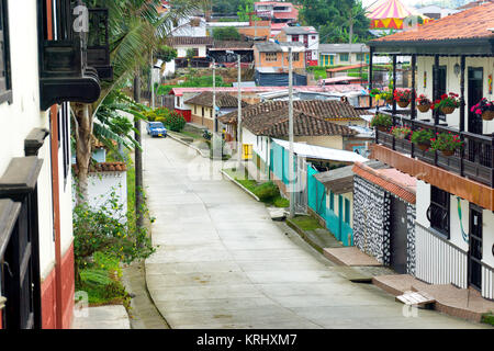 Il Salento, vista la Colombia Foto Stock