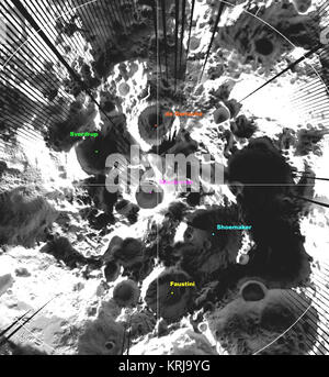 Il cratere Degerlache Foto Stock