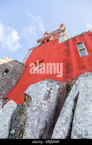 Il vecchio palazzo architetto pena di Sintra Foto Stock