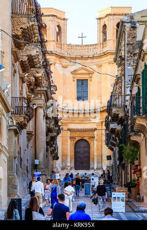 Noto, Sicilia Foto Stock