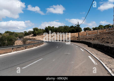 Arta hill station in Gibuti. vista città Foto Stock