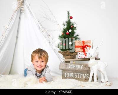 Bub natale studio Foto Stock