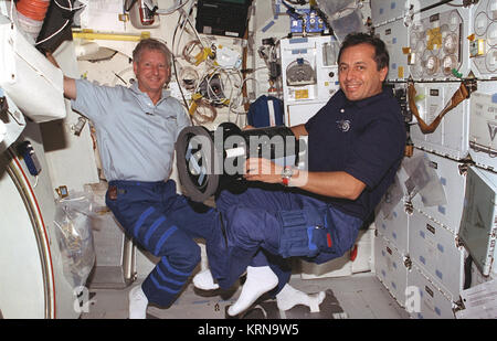 STS-93 Missione Shuttle - Michel Tognini 6 Foto Stock