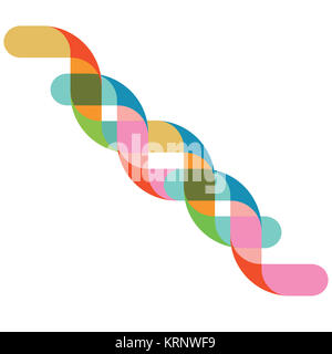 formula del dna Foto Stock