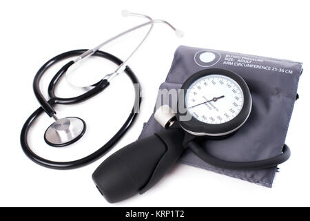 Ipertensione digital monitor della pressione del sangue - tonometro. Mi Stock Foto Stock