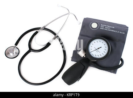 Ipertensione digital monitor della pressione del sangue - tonometro. Mi Stock Foto Stock