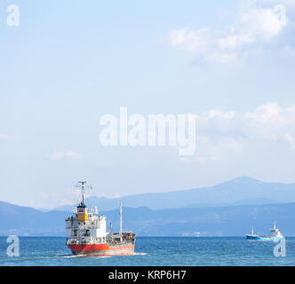 nave porta-container Foto Stock