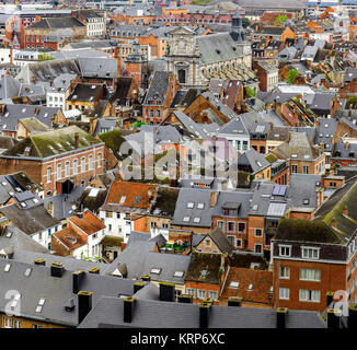 Tetti di Namur bella alta risoluzione vista panoramica, Belgio Foto Stock