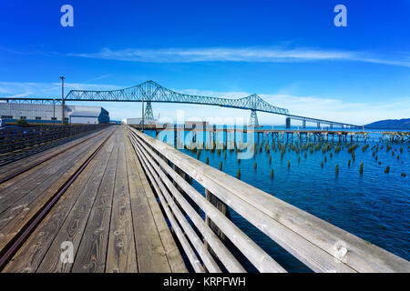 Astoria Megler Bridge Foto Stock