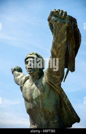 Repubblica del Consiglio del monumento, Memento Park, Budapest Foto Stock