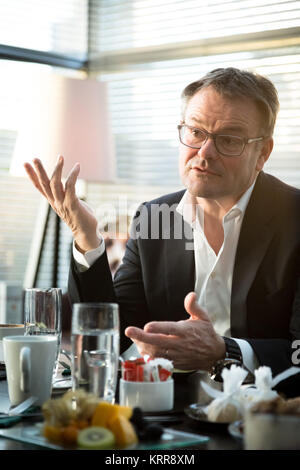 Dejonghe Wim, senior partner di Allen & Overy LLP studio legale internazionale con sede a Londra, Regno Unito. Foto Stock