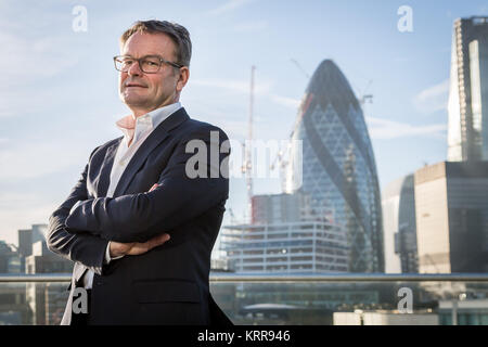 Dejonghe Wim, senior partner di Allen & Overy LLP studio legale internazionale con sede a Londra, Regno Unito. Foto Stock