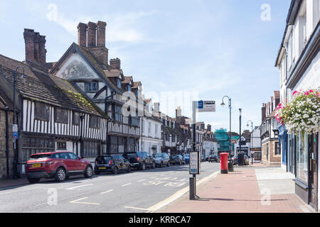 High Street, East Grinstead West Sussex, in Inghilterra, Regno Unito Foto Stock