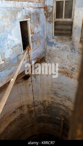 Martiri" Bene, Jallianwala Bagh, un giardino pubblico di Amritsar Punjab, India, un monumento commemorativo del 1919 British Jallianwala Bagh massacro Foto Stock