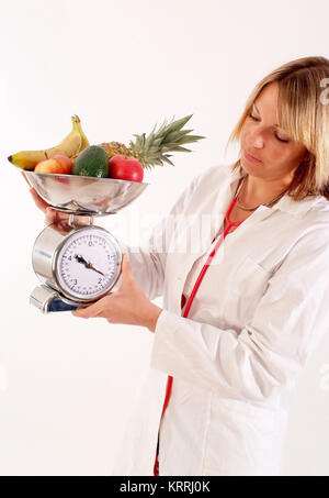 Diaetassistentin, Ernaehrungsberater - nutrizionista Foto Stock