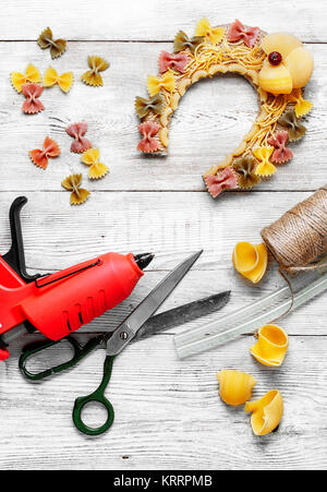 Produttore di giocattoli a forma di ferro di cavallo di pasta Foto Stock