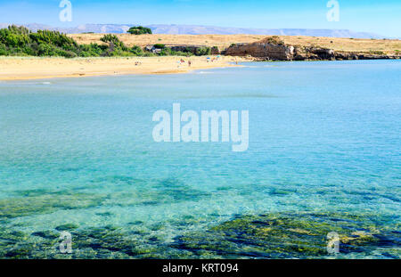 Eloro Beach, Sicilia, Italia Foto Stock