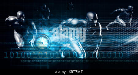 Realtà virtuale Foto Stock