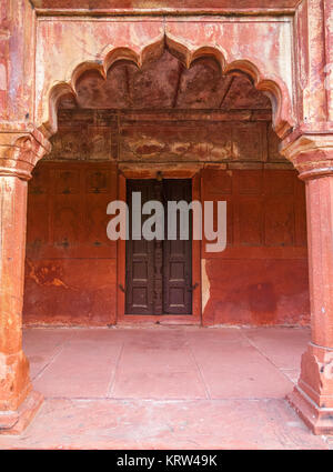 Architettura di Mughal, Agra, India Foto Stock