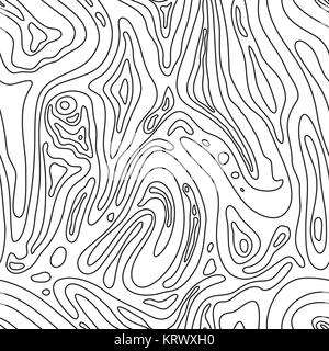 Universal seamless pattern astratti doodle linee geometriche in re Foto Stock