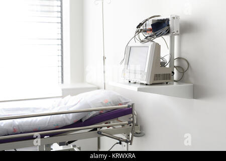 sala postoperatoria, sala di ricovero in ospedale Foto Stock