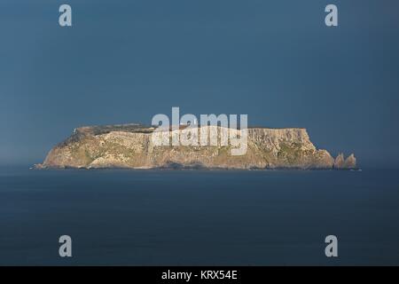 Isola di Tasmania a distanza Foto Stock