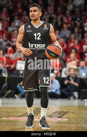 Bamberg, Germania. Xxi Dec, 2017. Basket - Eurolega - Brose Bamberg vs Real Madrid - Immagine: Maodo L™ (Brose Bamberg, #12). Credito: Ryan Evans /Alamy Live News Foto Stock