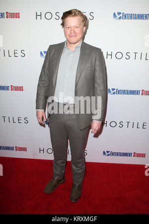 Beverly Hills, in California, Stati Uniti d'America. Xiv Dic, 2017. 14 Dicembre 2017 - Beverly Hills, la California - Jesse Plemons. ''Ostili " Los Angeles Premiere detenute a Samuel Goldwyn Theater. Credito foto: F. Sadou/AdMedia Credito: F. Sadou/AdMedia/ZUMA filo/Alamy Live News Foto Stock