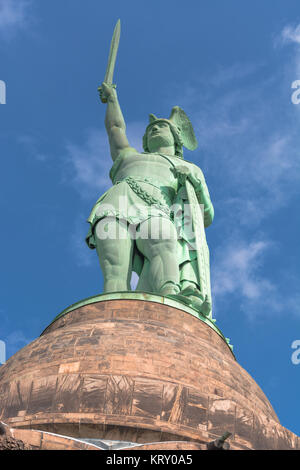 Monumento a Hermann il cherusci Foto Stock