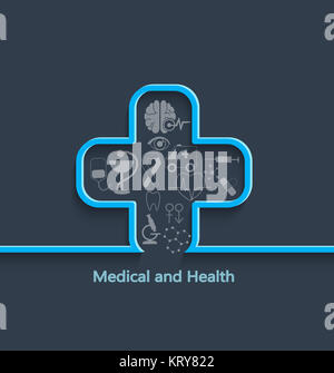 Medico e di concetto di salute. Foto Stock