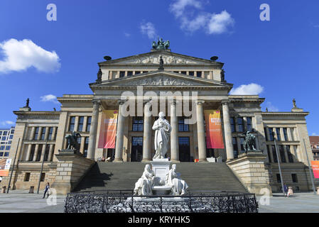 Teatro, gendarme il mercato, medio, Berlino, Germania, Schauspielhaus, Gendarmenmarkt Mitte, Deutschland Foto Stock