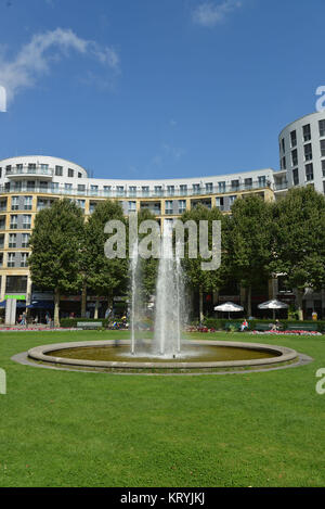 Luogo di Praga, villaggio Wilmers, Berlino, Germania, Prager Platz, Wilmersdorf, Deutschland Foto Stock